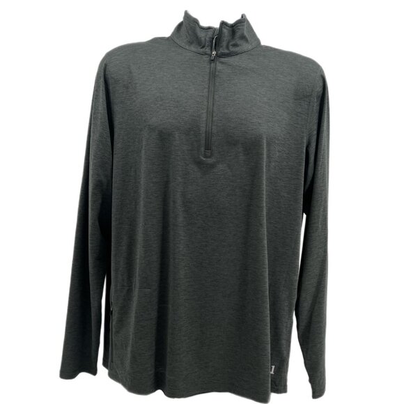 Vuori Other - Vuori Green/Gray Heathered Quarter Zip | Men's Size L